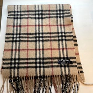 Authentic Burberry scarf